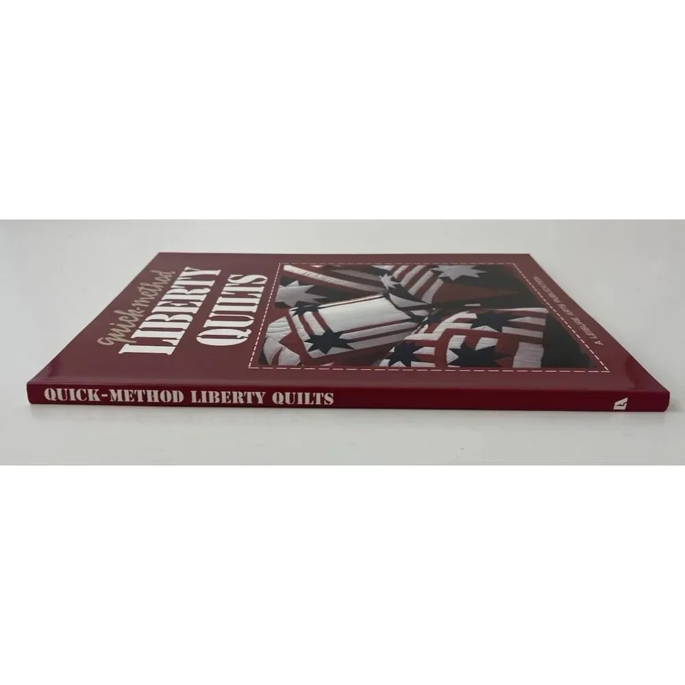 Quick-Method Liberty Quilts Book By Leisure Arts 1996 Paperback (VTG)